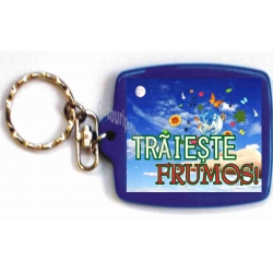 Breloc rama color, Traieste frumos!
